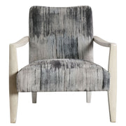 Watercolor - Chenille Accent Chair - Gray