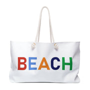 Weekender Tote Bag - Colorful BEACH
