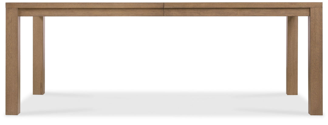 Sonnet - Rectangular Dining Table With One 18" Leaf - Dark Gray