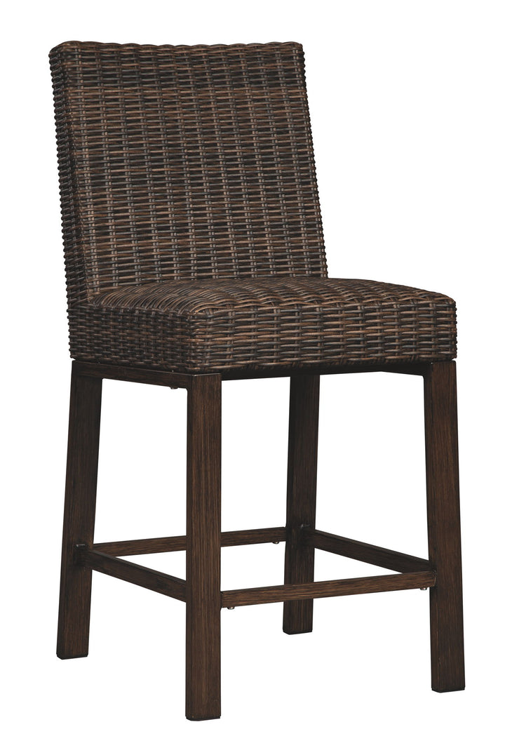 Paradise Trail - Medium Brown - Barstool (Set of 2)