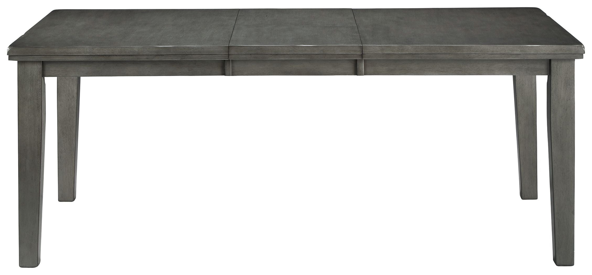 Hallanden - Rectangular Dining Room Butterfly Extension Table - Gray
