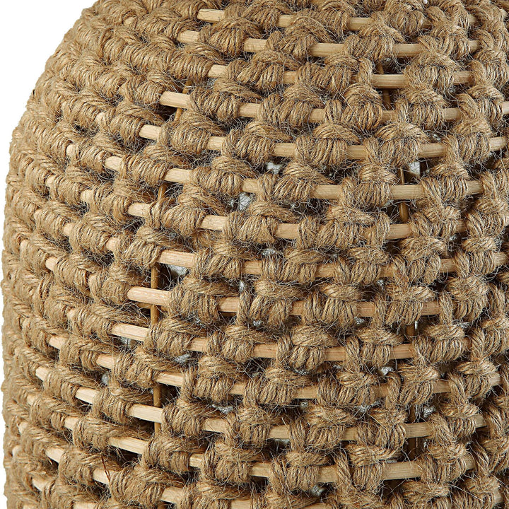Kendari - Rope & Rattan Table Lamp