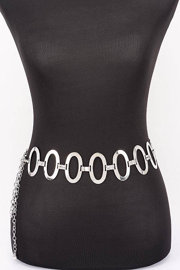 Vintage Metal Chain Belt PBN9119