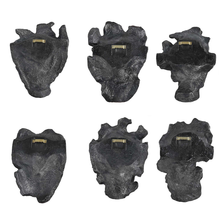 Self-Portrait - Metallic Wall Decor (Set of 6)