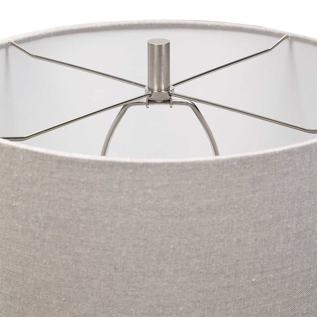 Comanche - Crackle Table Lamp - White
