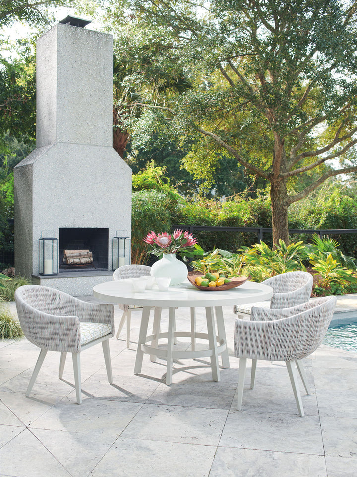 Seabrook - Round Dining Table - White