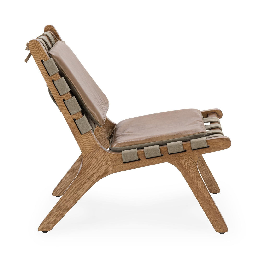 Casen - Accent Chair - Dark Brown