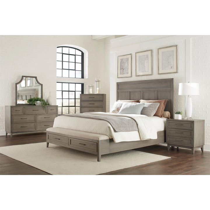 Vogue - Five Drawer Chest - Gray Wash