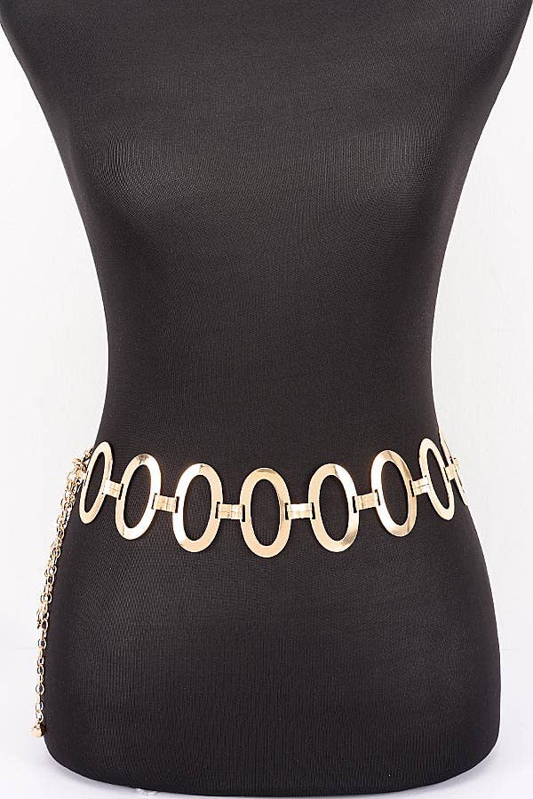 Vintage Metal Chain Belt PBN9119