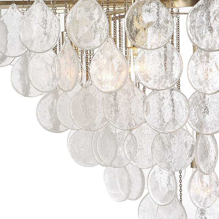 Goccia - 8 Light Tear Drop Glass Pendant