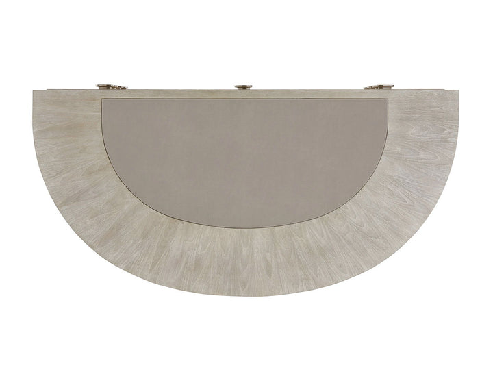 Greystone - Dylan Demilune Desk - Beige
