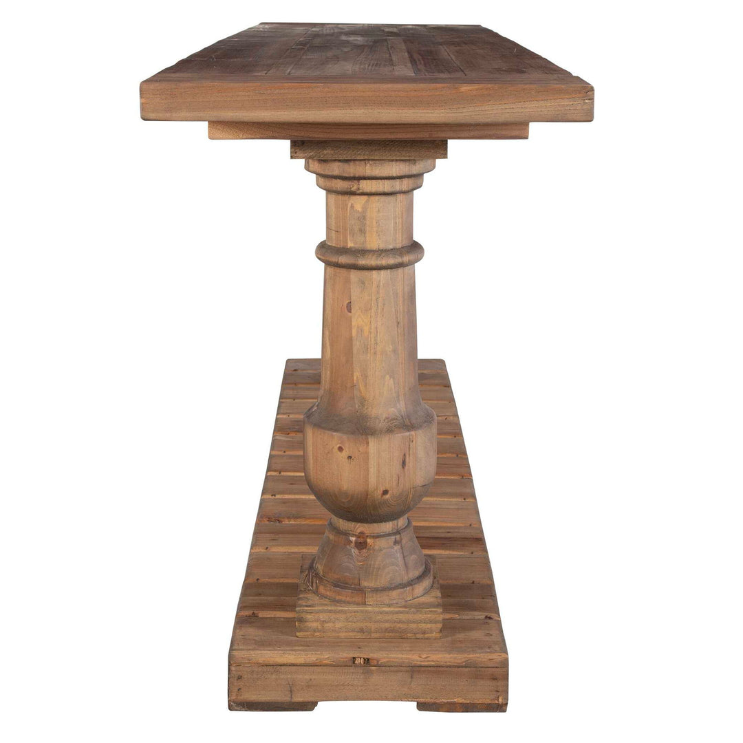 Stratford - Rustic Console - Light Brown