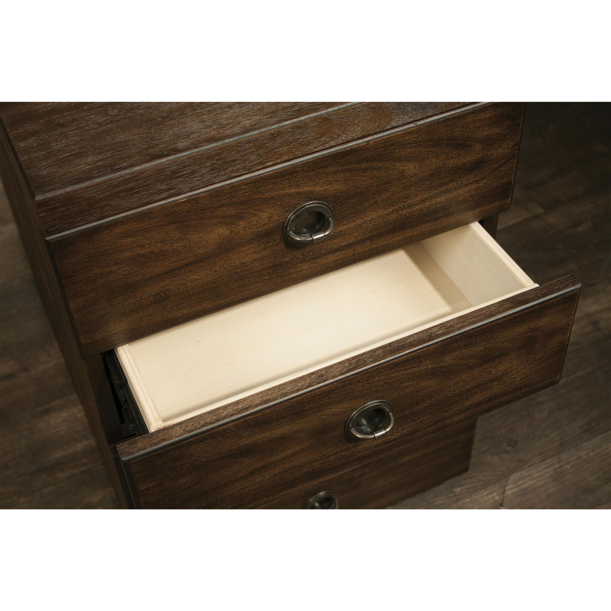 Perspectives - Mobile File Cabinet - Brushed Acacia