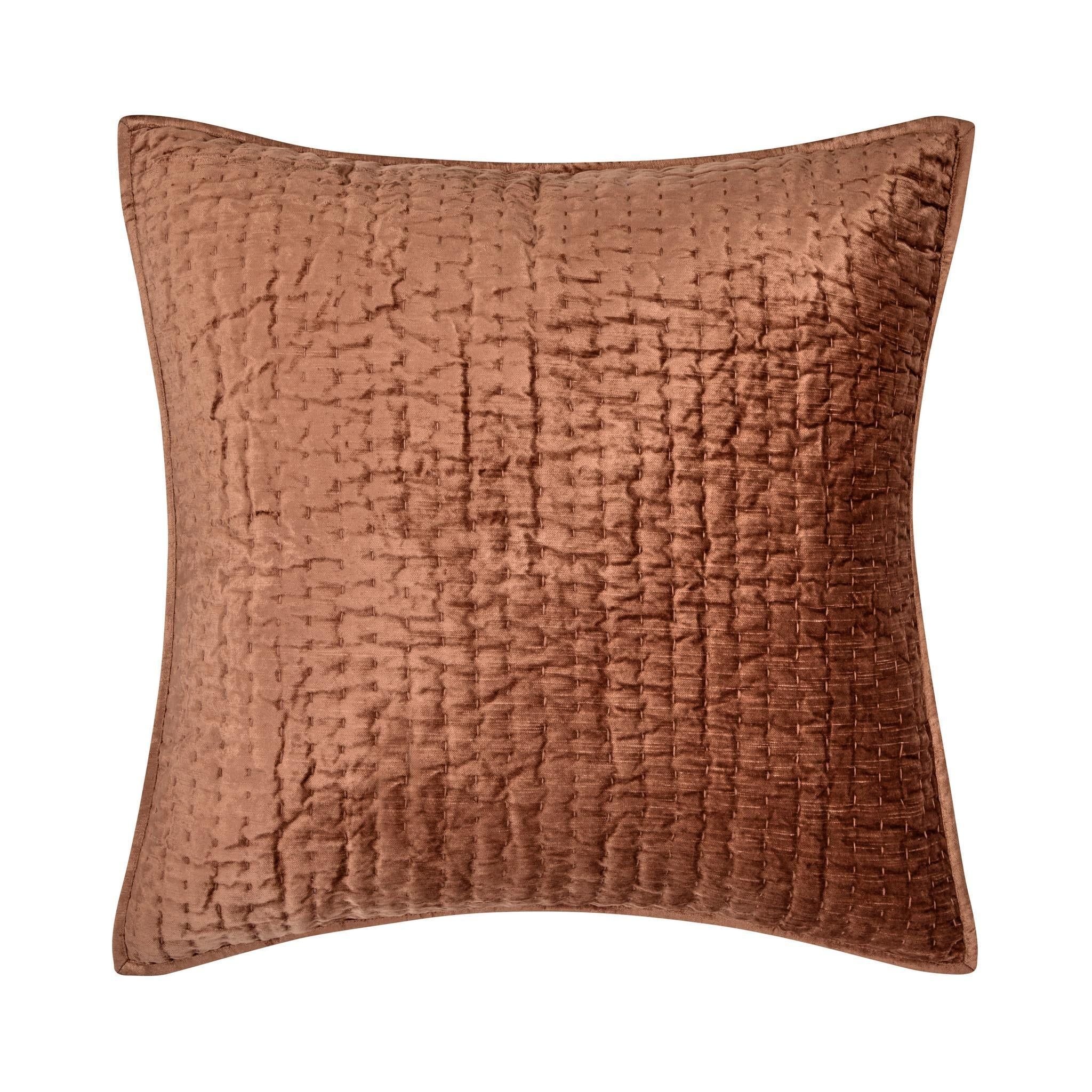 Bari - Velvet Sham - Terra Cotta