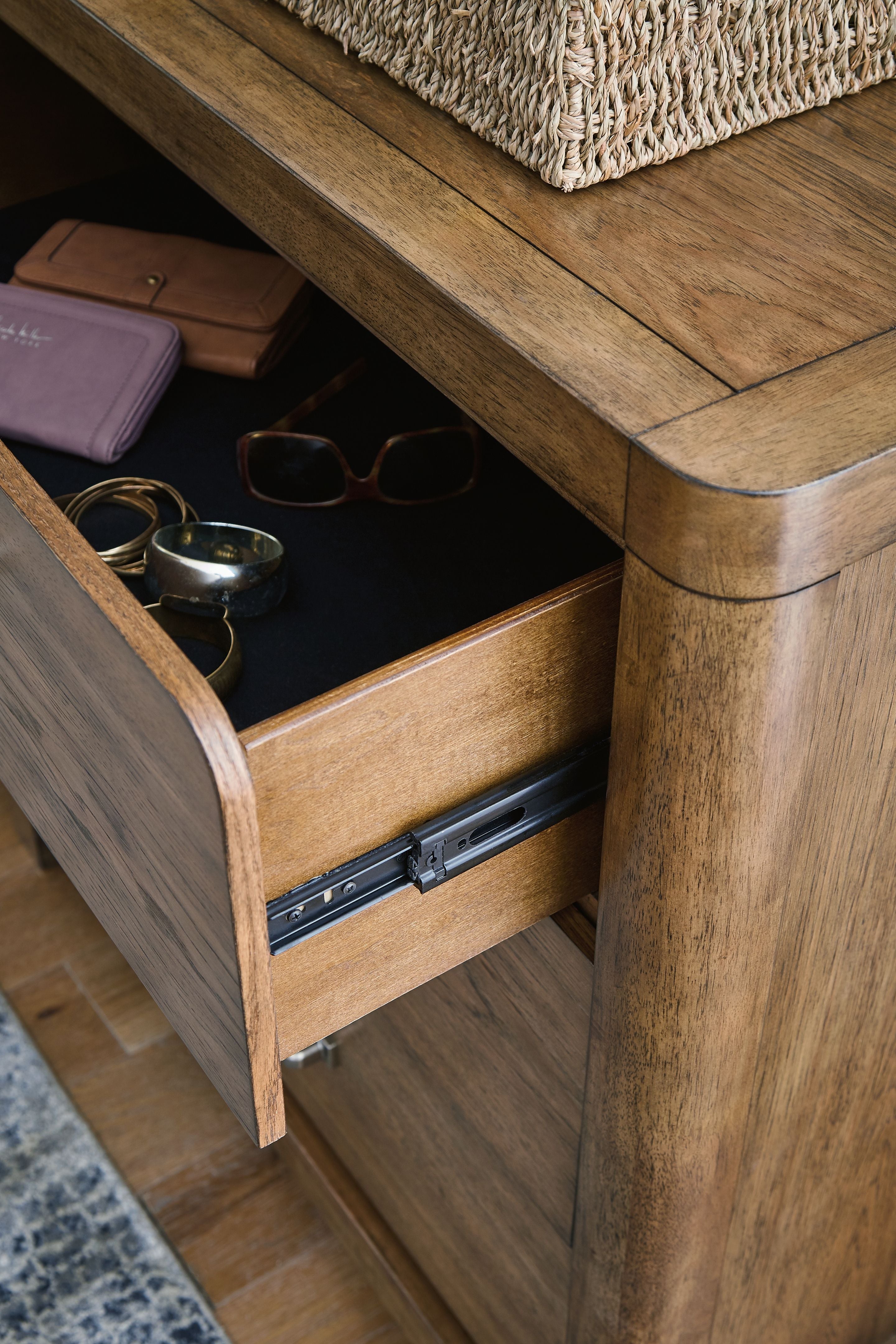 Cabalynn - Two Drawer Night Stand - Light Brown