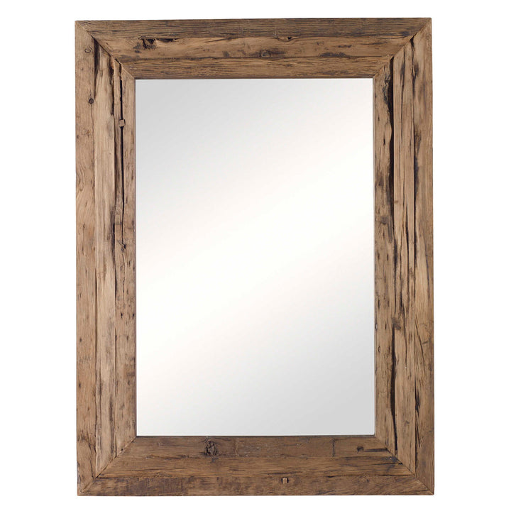 Rennick - Wood Mirror - Dark Brown