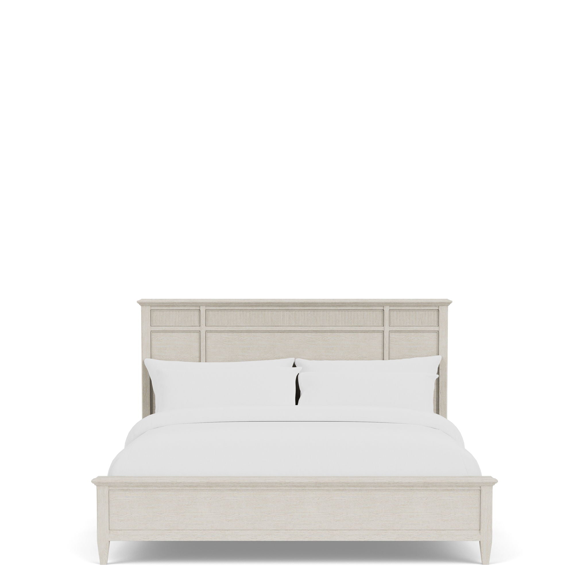Carmella - Queen Panel Bed - Pebble Oak