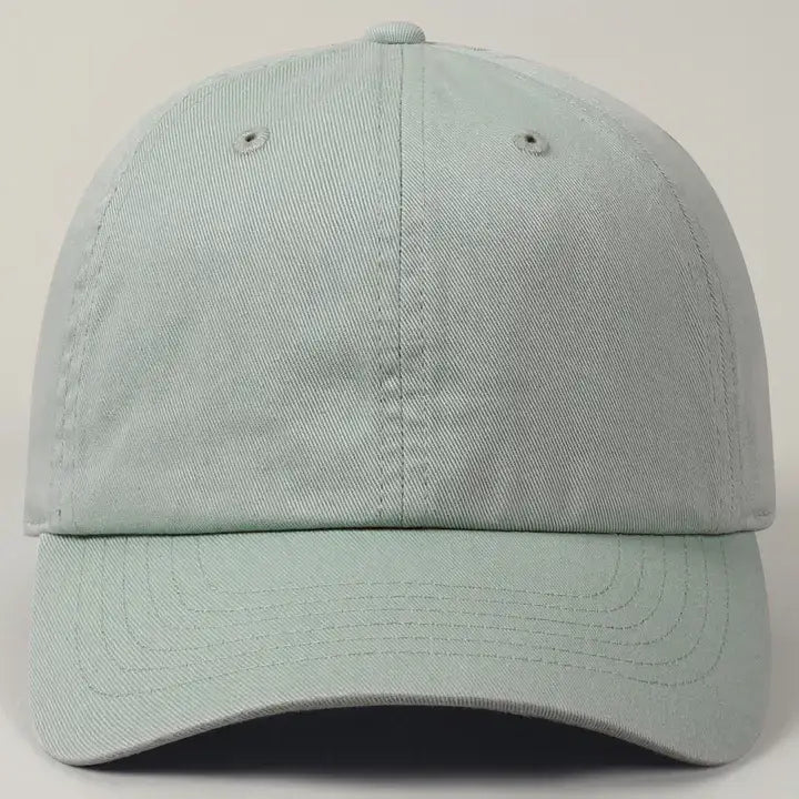 Kids Washed Low Profile Cotton Baseball Cap