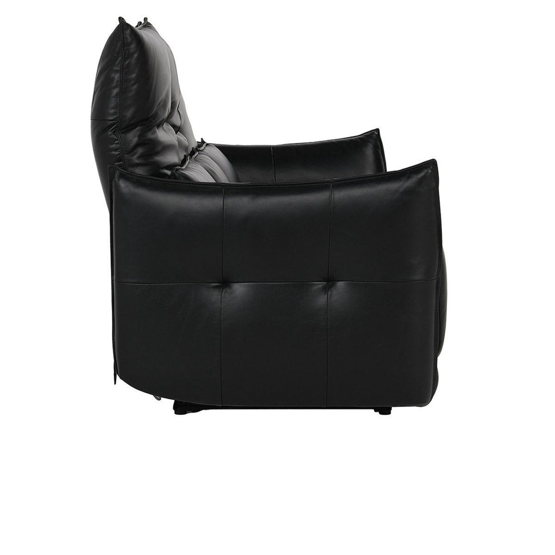 Amsterdam - Leather Power Recliner Sofa - Black