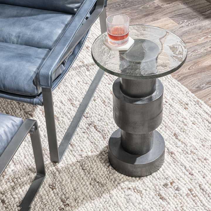 Callen - Round Accent Table - Black