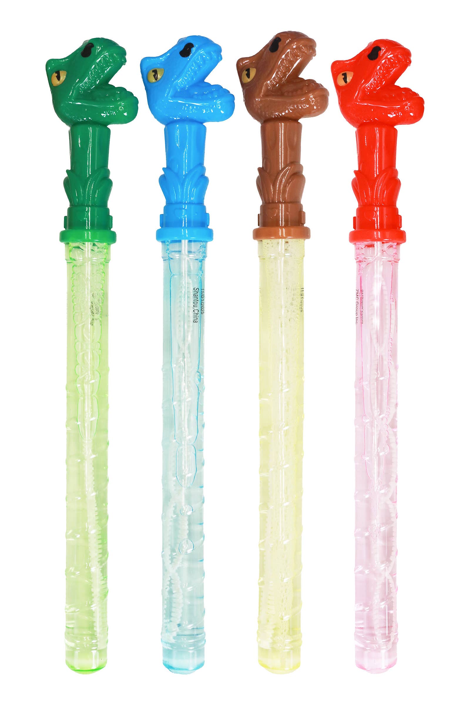 T-Rex Dinosaur 5-Emission Hole Bubble Wand