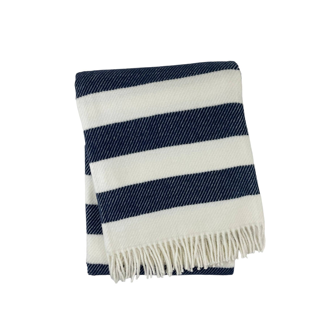 337 - Candy Stripe: Cream/Cobalt