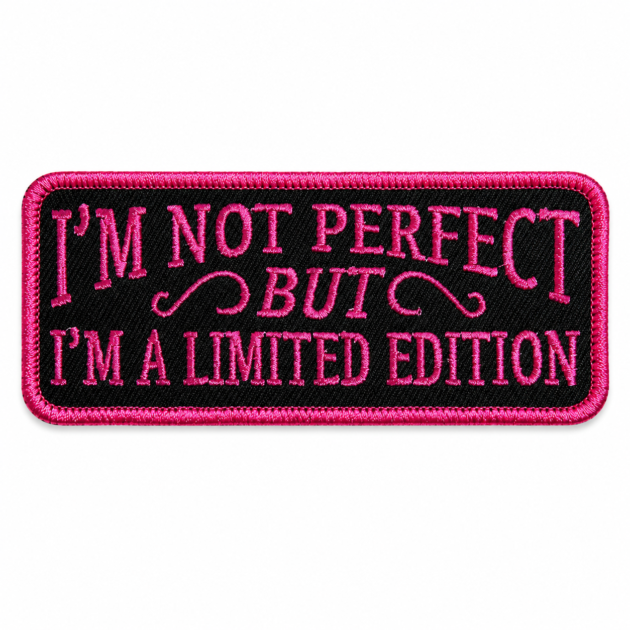 Limited Edition Iron-On & Sew-On Rayon Patch – 4" x 2"