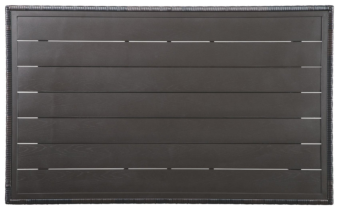 Easy Isle - Dark Brown / Beige - RECT Multi-Use Table
