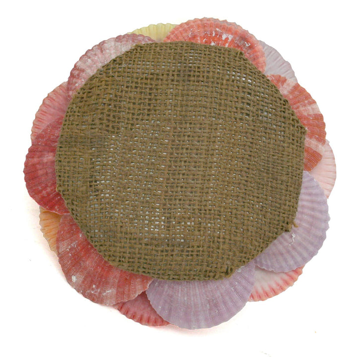 Scallop Shell Glass Tealight Holder