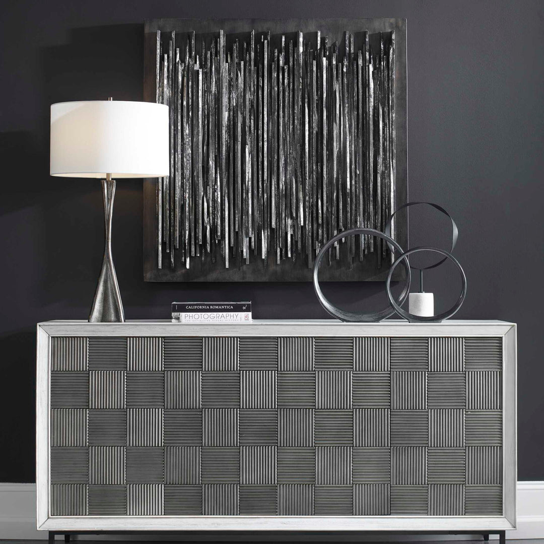 Emerge - Modern Wooden Wall Decor - Dark Brown