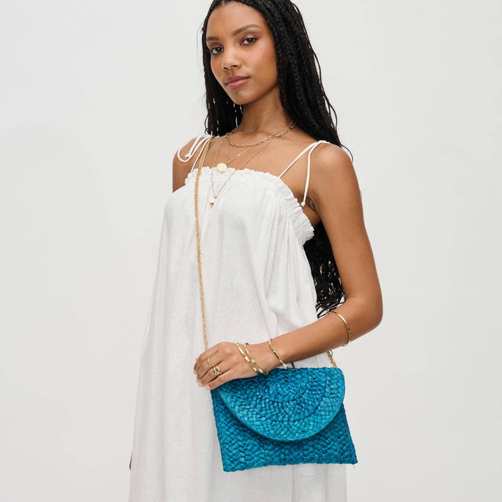 Aegean Clutch: Blue