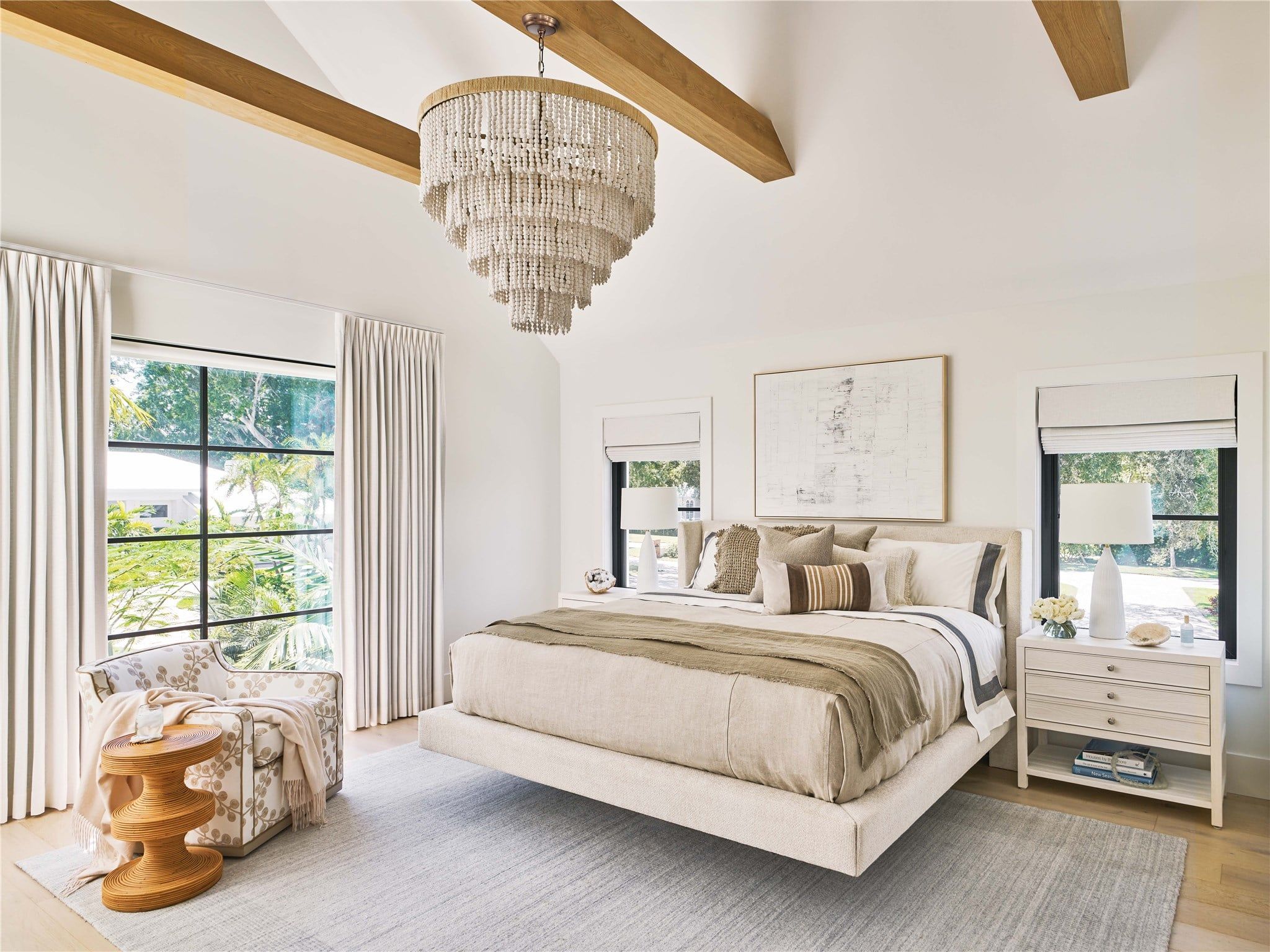 Weekender Coastal Living Home - Sainte-Ann Upholstered Bed