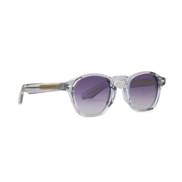 KYLIE | Transparent Grey | Gold Accent | Gradient Lens