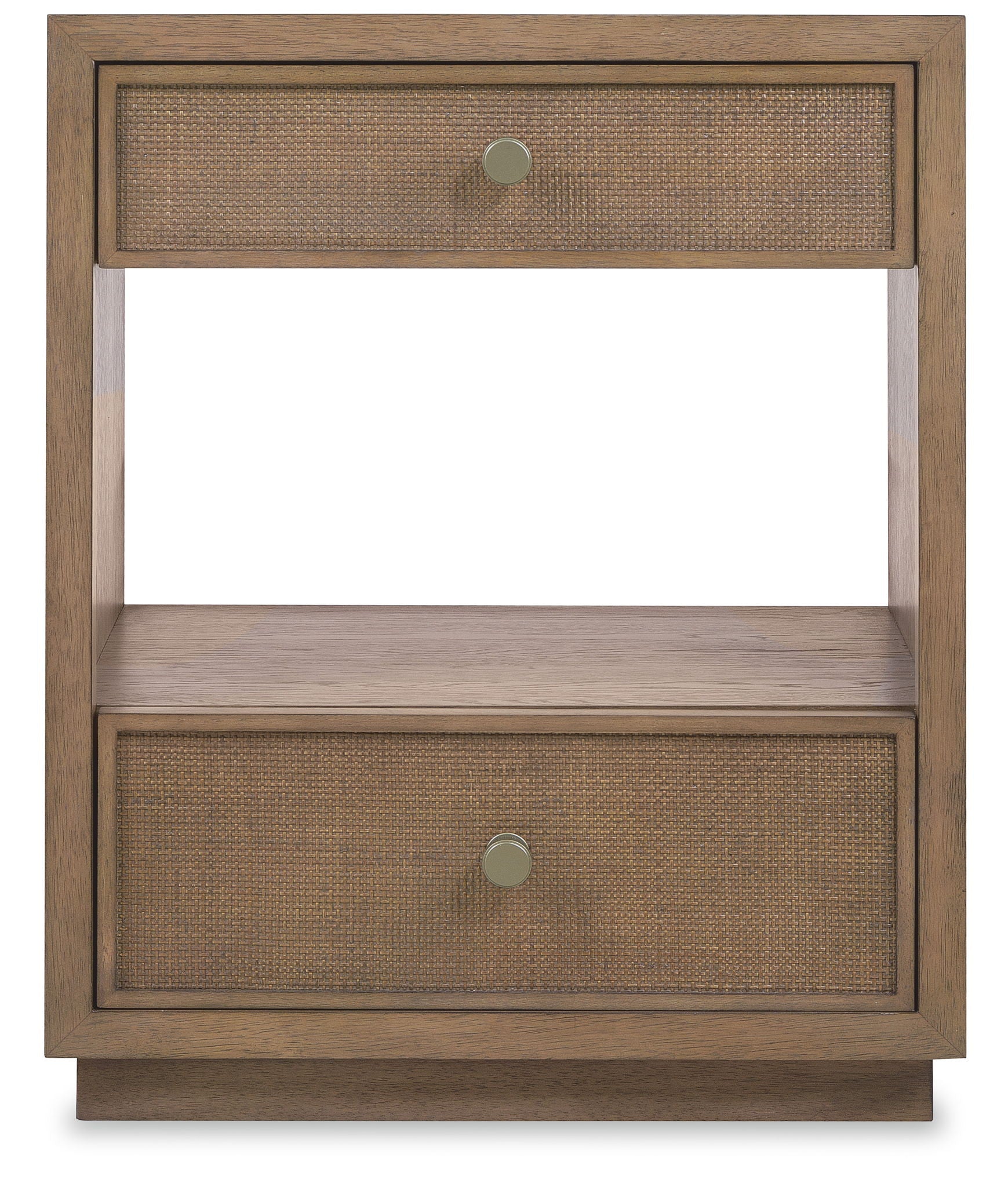 Sonnet - Two-Drawer Nightstand - Dark Gray