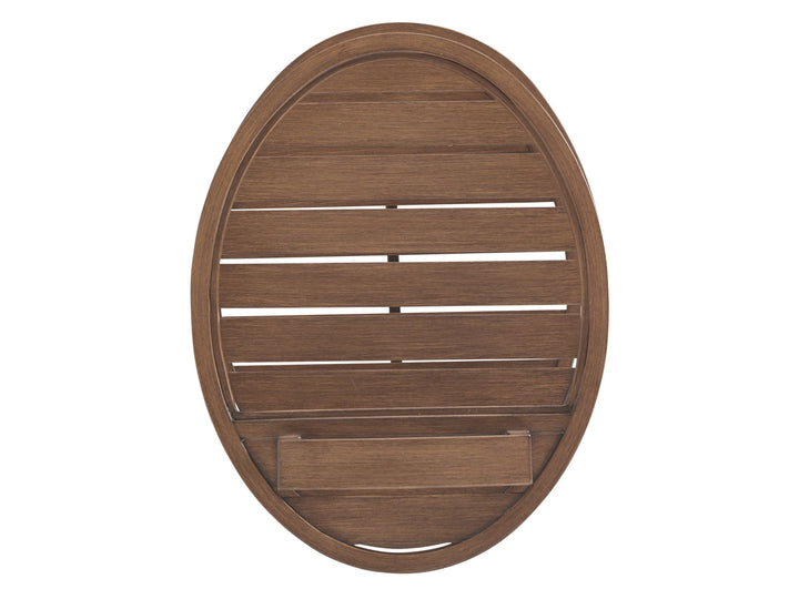 Harbor Isle - Tiered End Table - Dark Brown