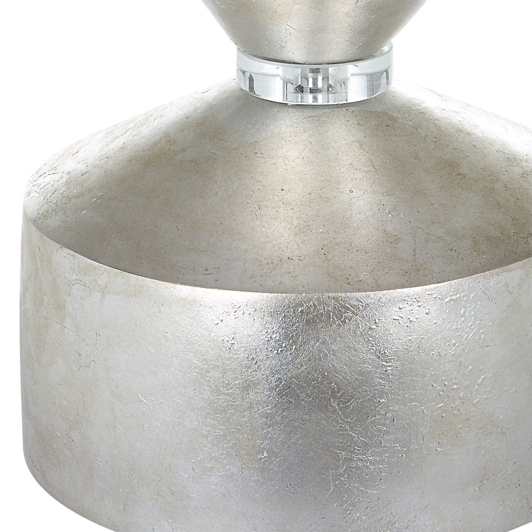 Vial - Silver Buffet Lamp