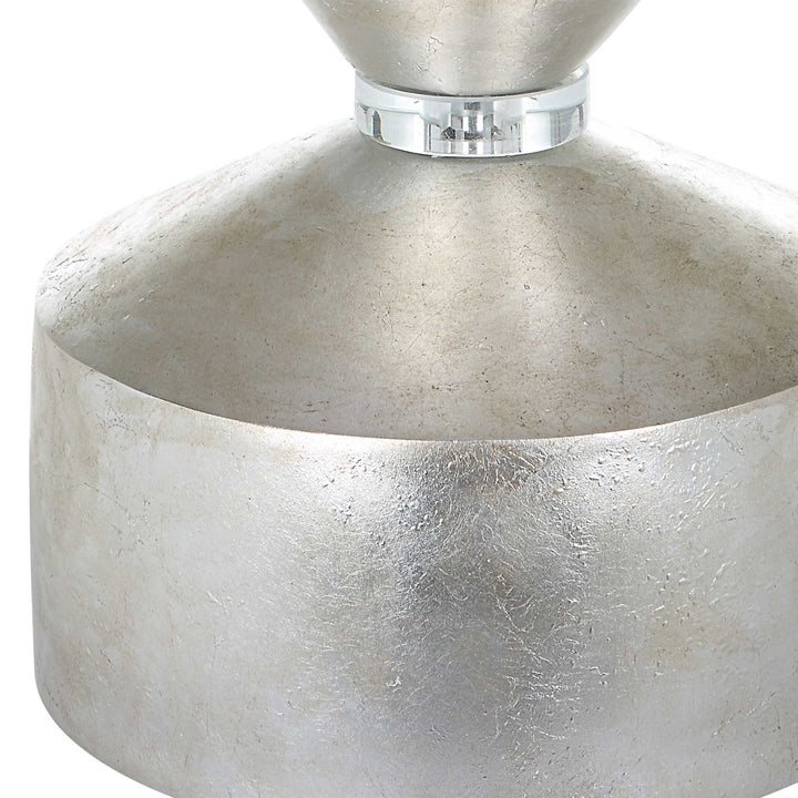 Vial - Silver Buffet Lamp