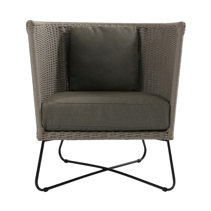 Raylan - Outdoor Accent Chair - Dark Gray