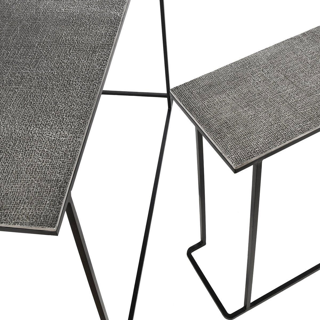 Jonah - Console Table (Set of 2) - Gray