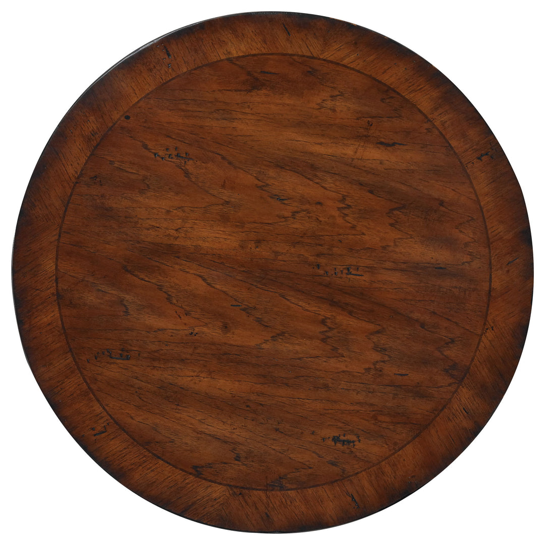 Round Pedestal Accent Table