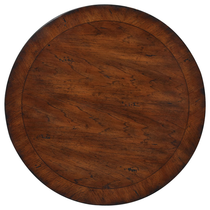 Round Pedestal Accent Table