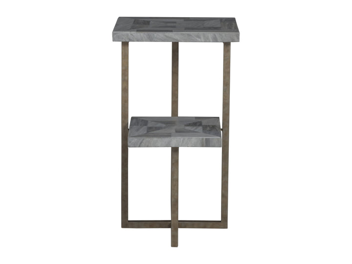 Signature Designs - Salvo Rectangular Tier Spot Table - Dark Gray