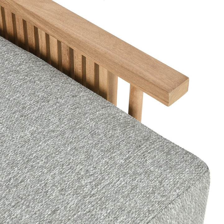 Hudson - Outdoor Accent Chair - Natural/Gray