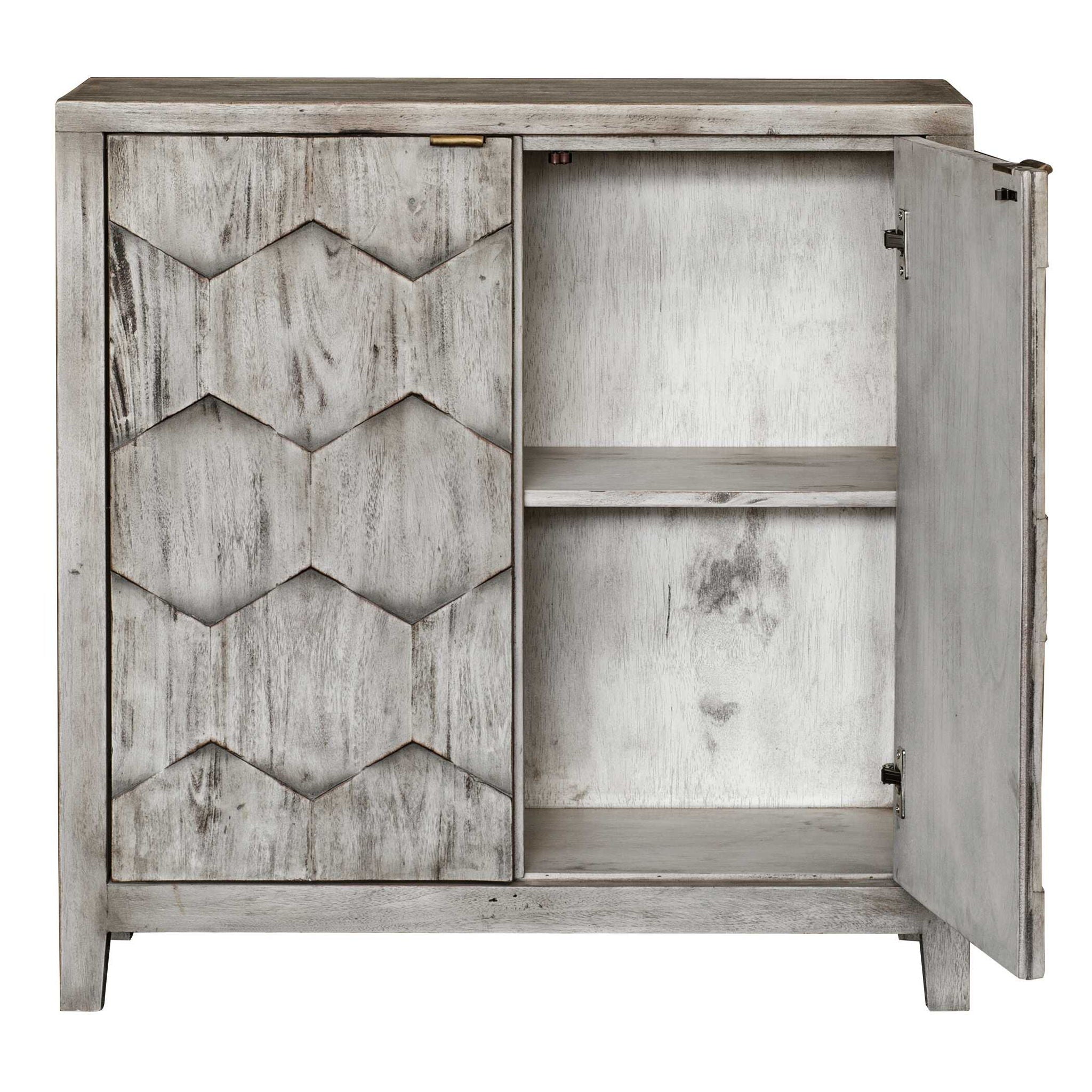 Catori - Console Cabinet - Smoked Ivory