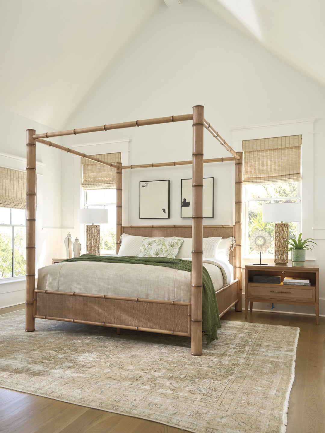 Key Biscayne - Wynwood Open Nightstand - Light Brown