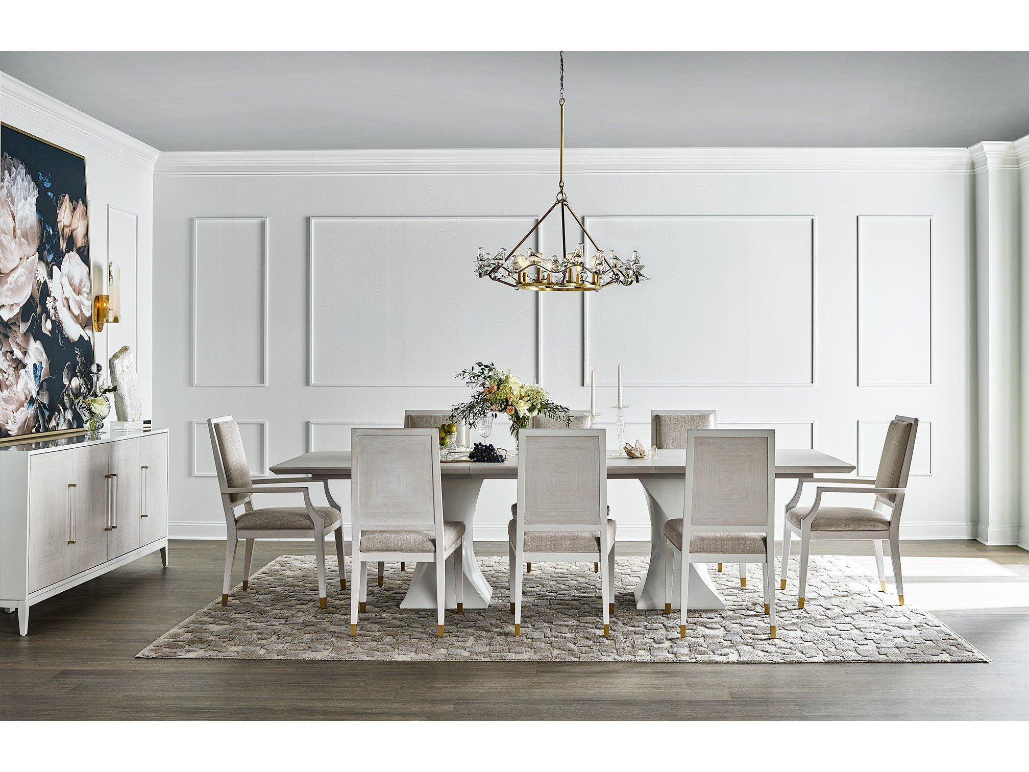 Love. Joy. Bliss.-Miranda Kerr Home - Love Joy Bliss Side Chair (Set of 2) - Beige