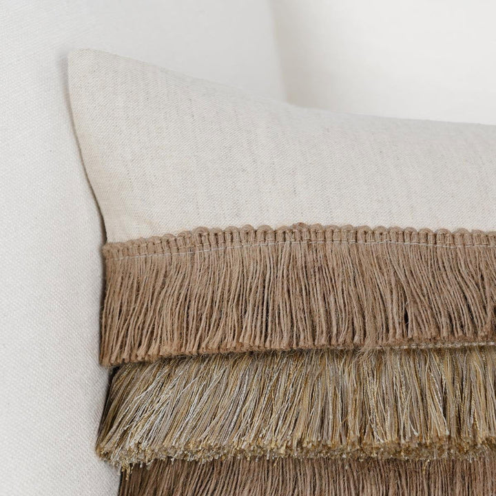Radiant Oasis - 14" x 26" Amon Pillow - Natural