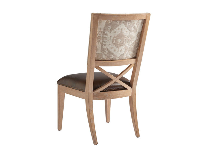 Los Altos - Alderman Upholstered Side Chair - Light Brown