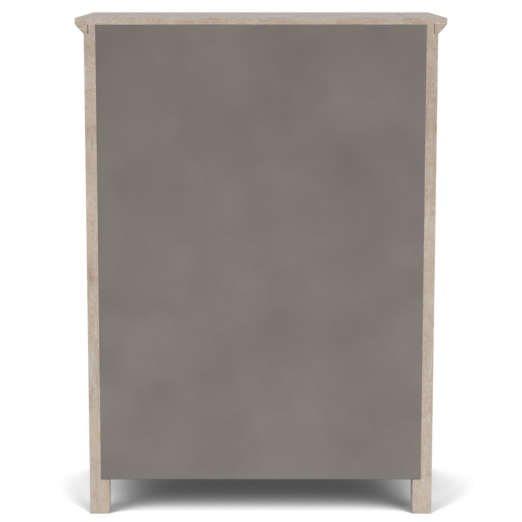 Bennett - Five Drawer Chest - Frosted Gray
