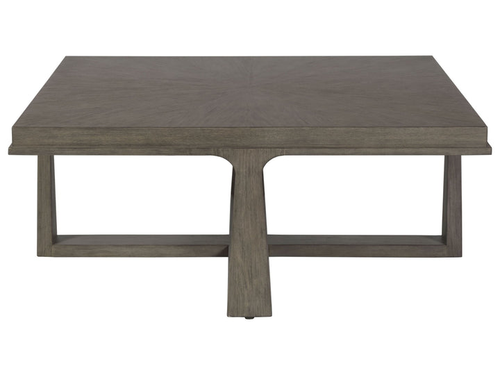 Cohesion Program - 17" Rousseau Square Cocktail Table - Dark Brown